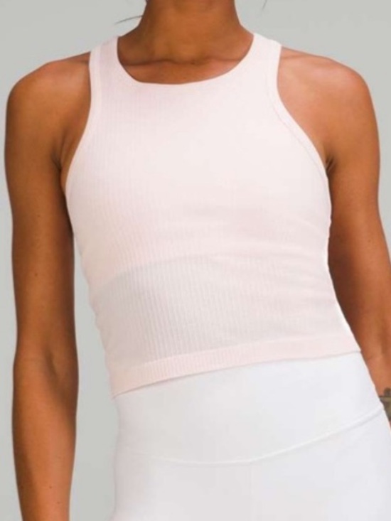 lululemon Tops - Lululemon Ebb to Street Cropped Racerback Tank Top
